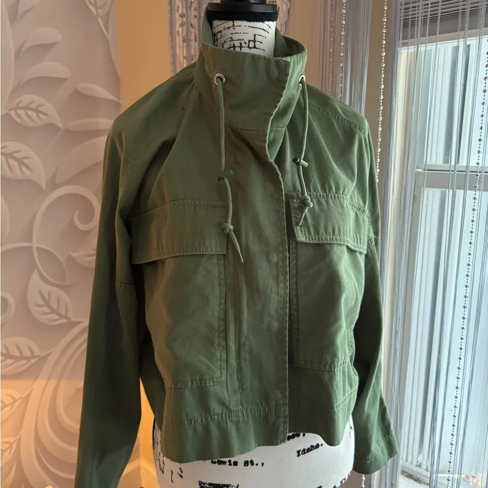 Vigoss Olive Utility Jacket - Picture 2 of 13